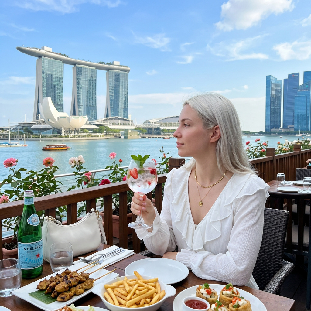 Отпуск в Сингапуре у залива
