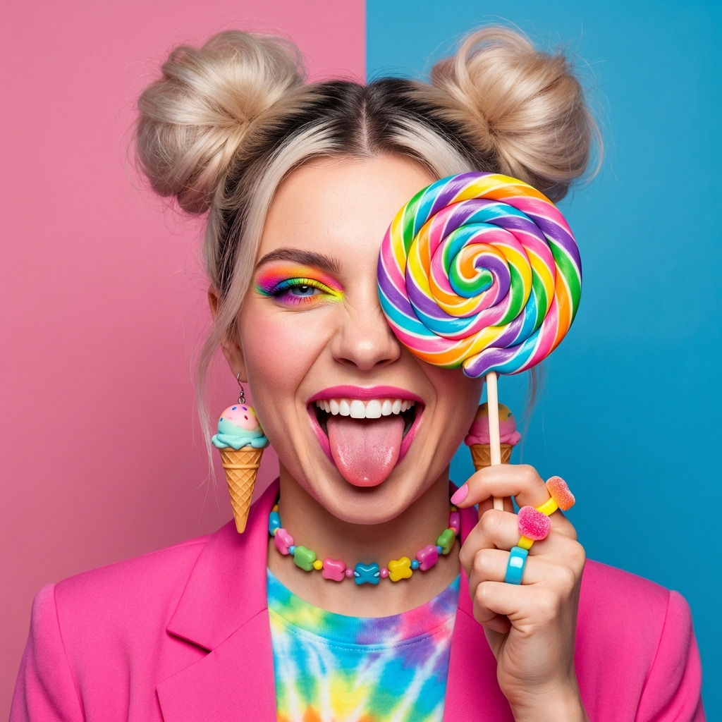 Портрет с леденцом