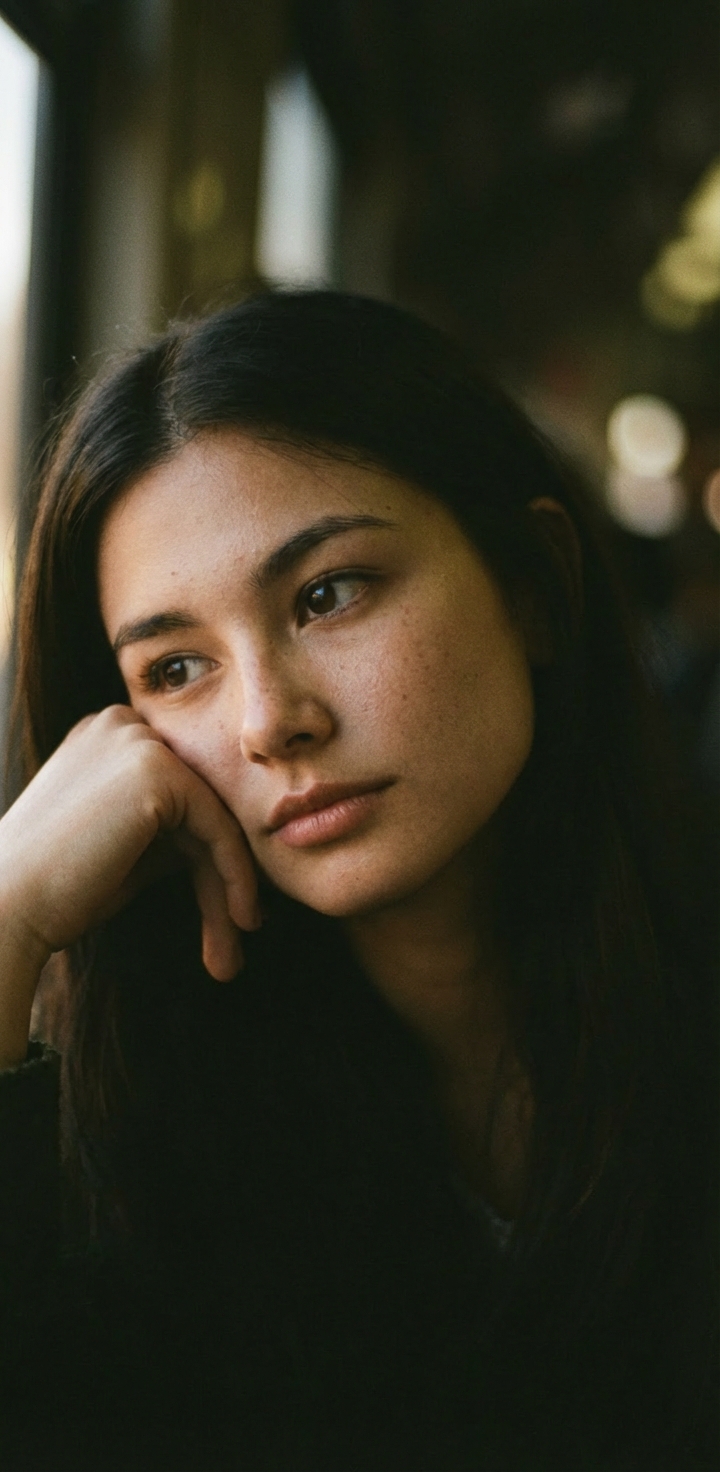 Работа в стиле Портрет с теплым светом