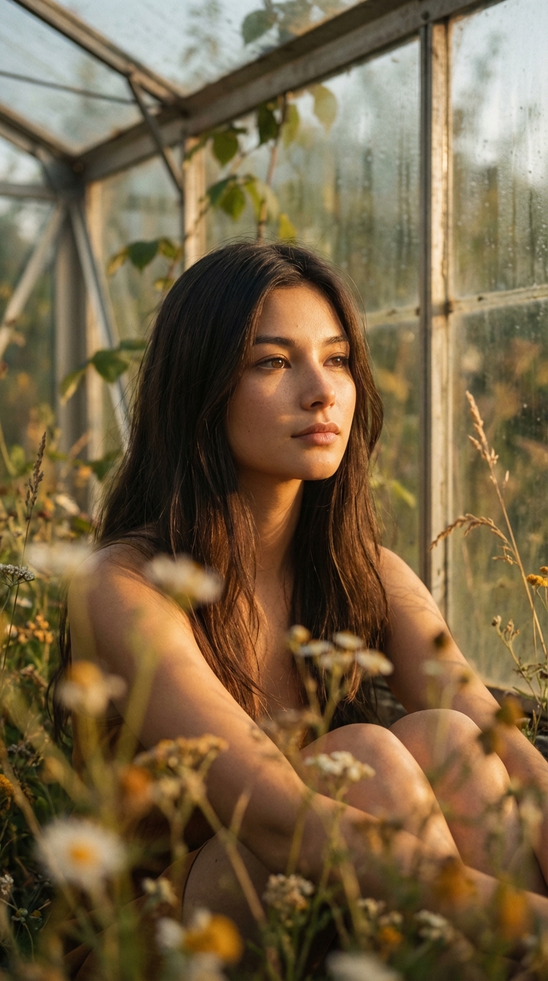 Работа в стиле Теплица тишины