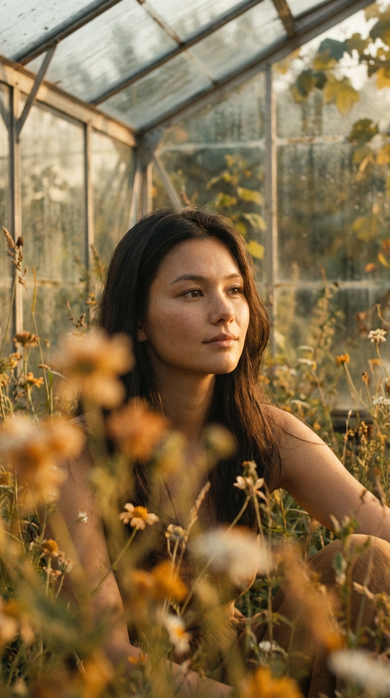 Работа в стиле Теплица тишины