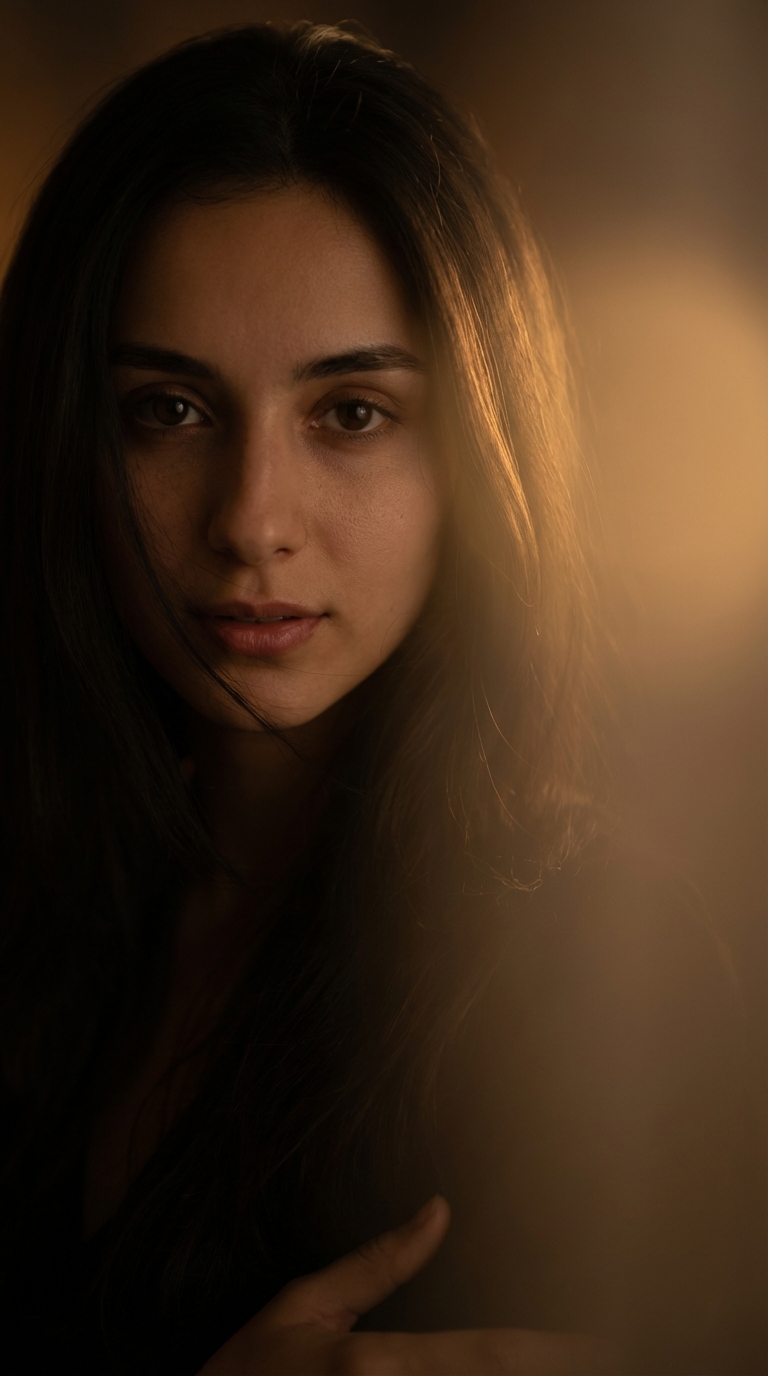 Работа в стиле Золото в тени