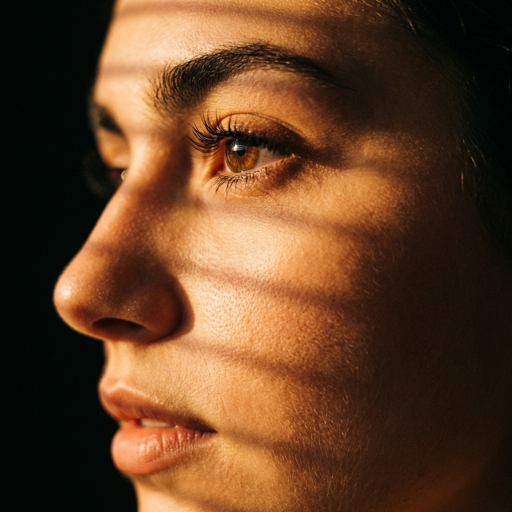 Работа в стиле Свет сквозь ресницы