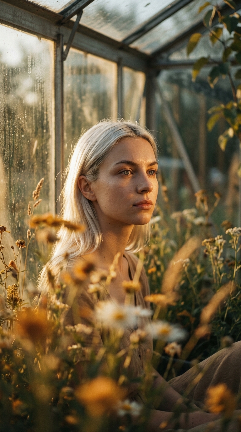 Работа в стиле Теплица тишины