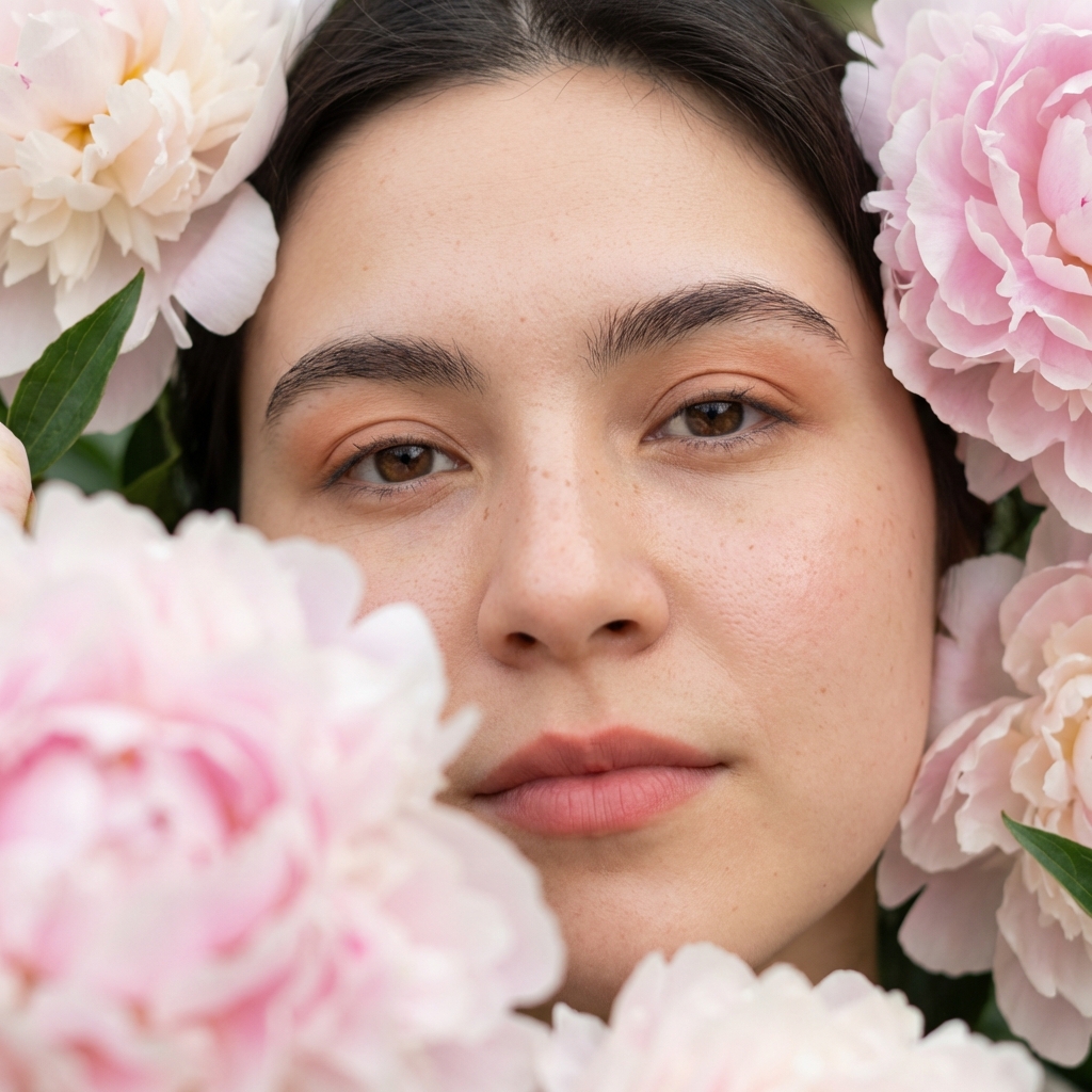 Работа в стиле Пионовая нежность